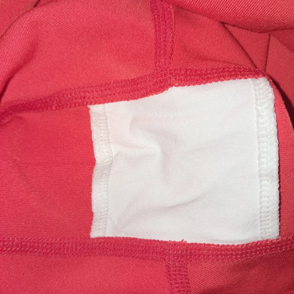 Alo Cherry Airbrush Moto High Rise Leggings Medium EUC